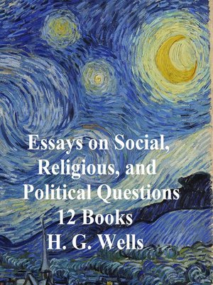 cover image of H.G. Wells